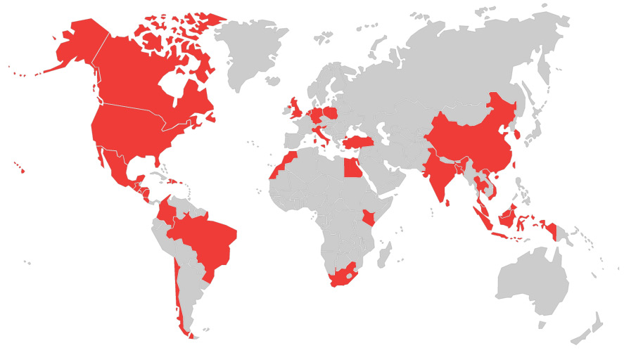 nike stores around the world